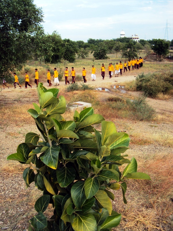 Peace Prayer in Jadan Ashram, 2013